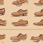 simple brown shoes image